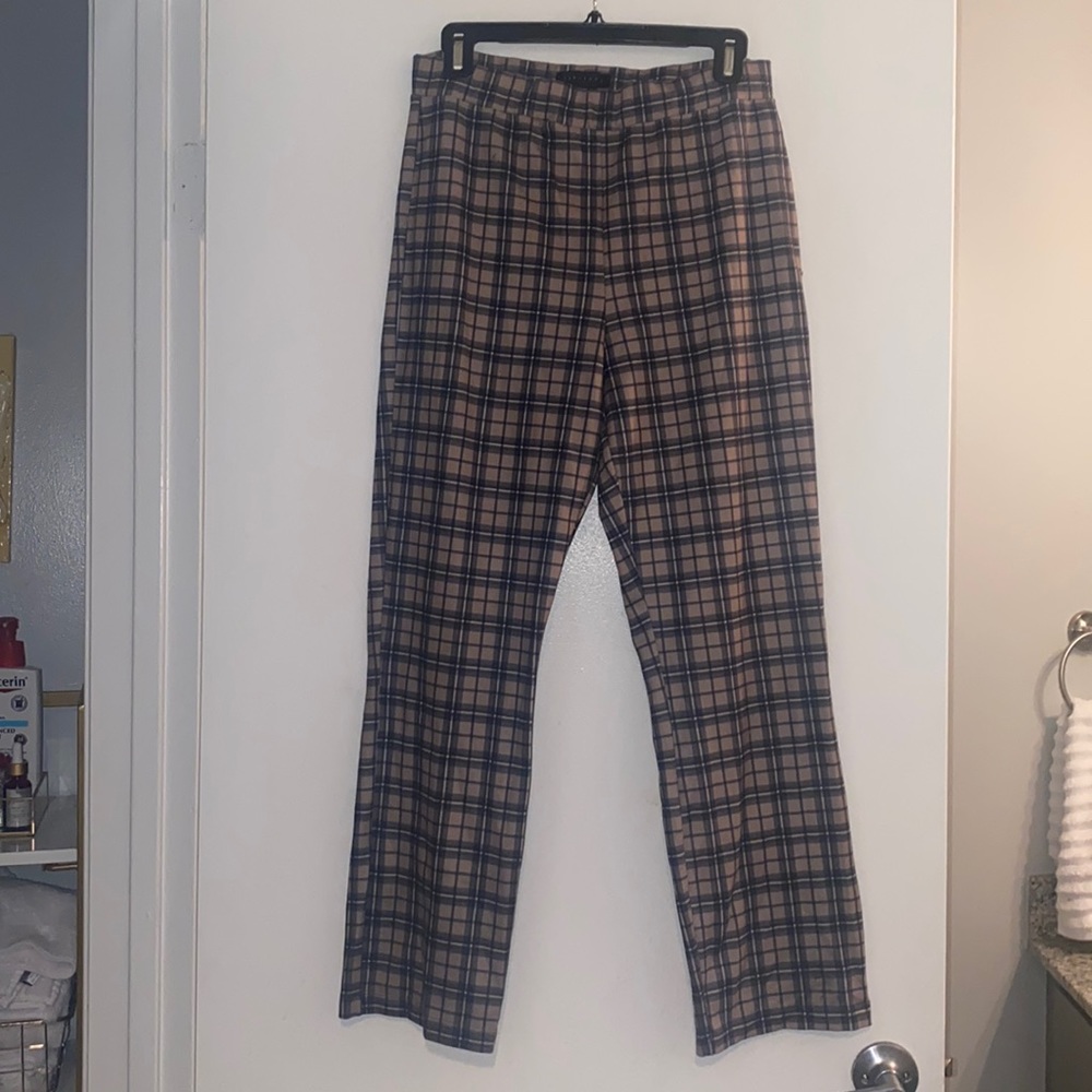 Sanctuary cropped plaid pant - Picture 2 of 4
